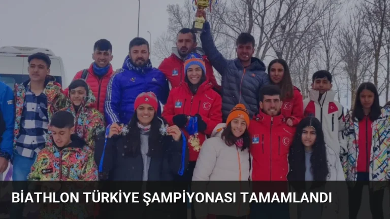 Biathlon Türkiye Şampiyonası Tamamlandı