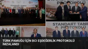 Türk Pamuğu İçin BCI Eşdeğerlik Protokolü İmzalandı