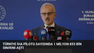 Türkiye İHA Pilotu Sayısında 1 Milyon 853 Bin Sınırını Aştı